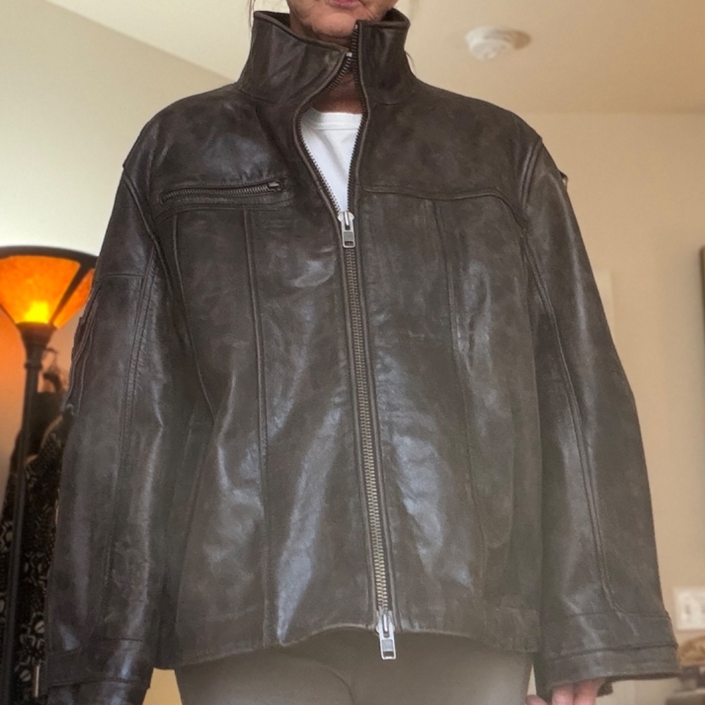 Free People Leather jacket - Picture 4 of 14